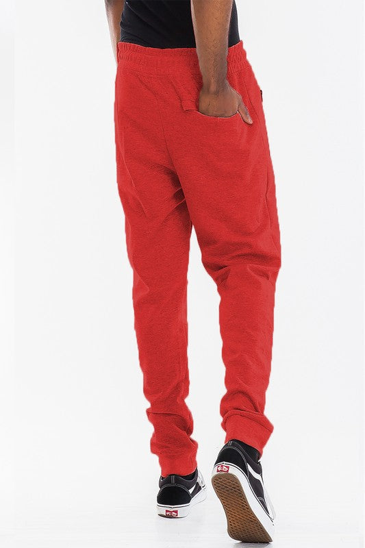 Weiv Mens Solid Heathered Jogger