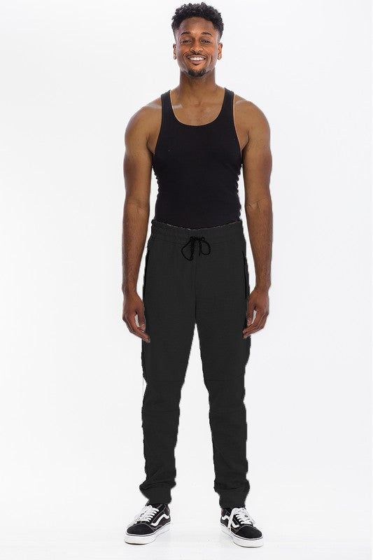 Weiv Mens Solid Heathered Jogger