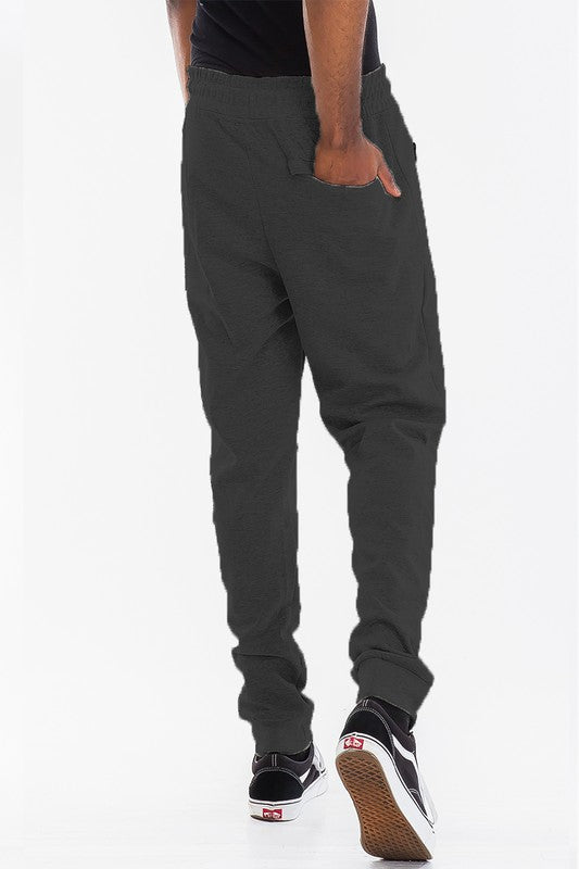 Weiv Mens Solid Heathered Jogger