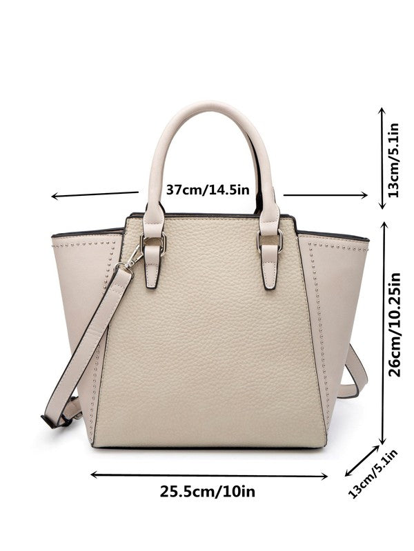 Women tote bag medium large with long strap