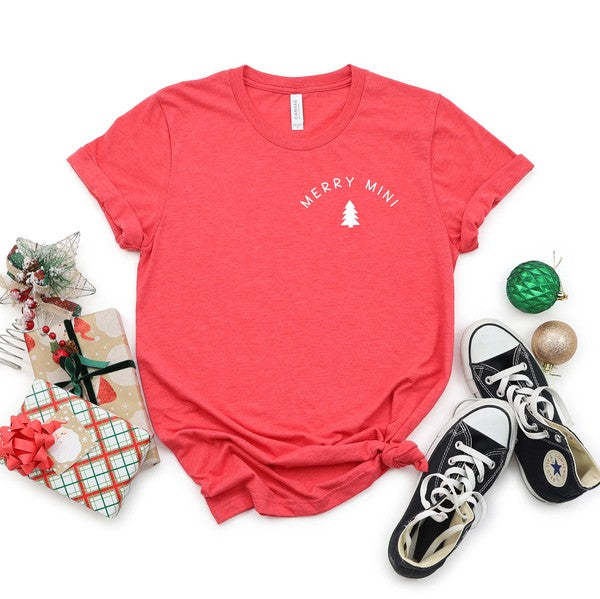 Merry Mini Tree Mini Youth Short Sleeve Tee