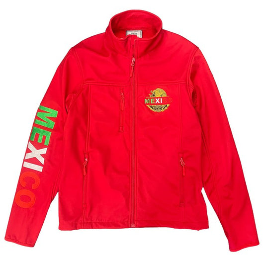 Mexico Embroidered Soft Shell Jacket