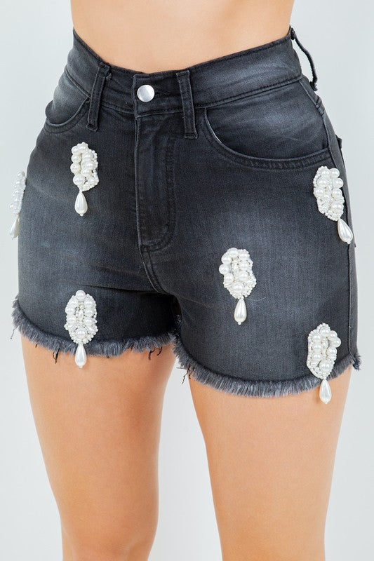 Pearl Denim Short