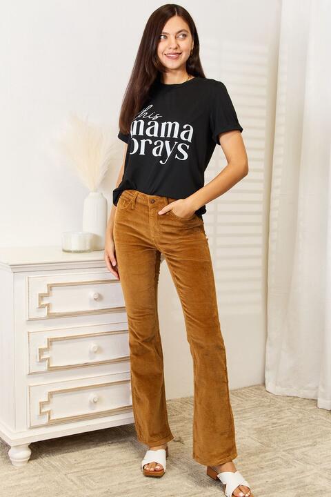 Simply Love THIS MAMA PRAYS Graphic T-Shirt